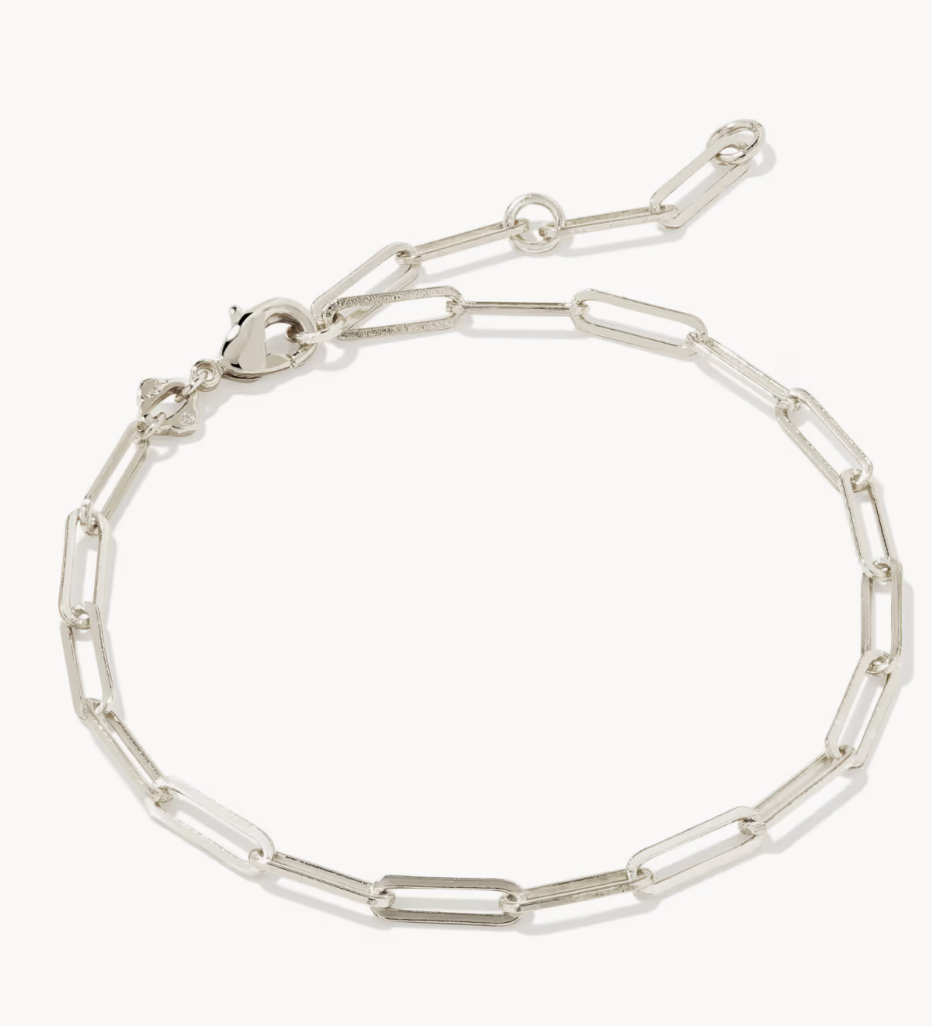 Courtney Paperclip Bracelet