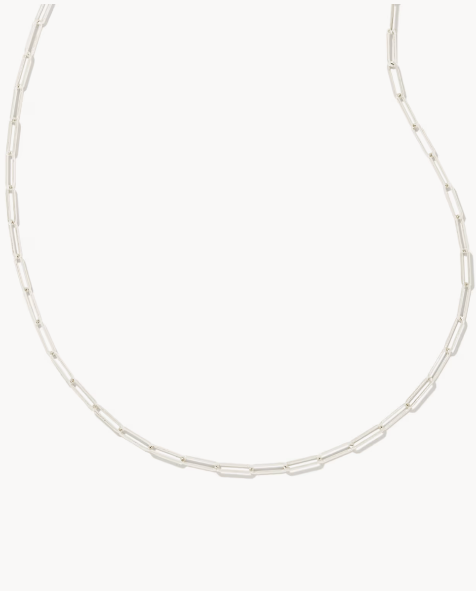 Courtney Paperclip Necklace