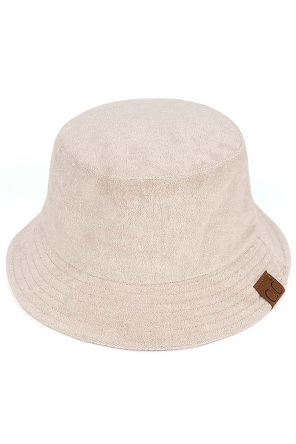 C.C Women's Terry Cloth Bucket Hat