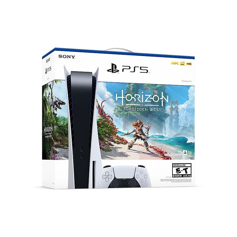 Sony PlayStation 5 PS5 Blu-ray Horizon Forbidden West Console Bundle (US Plug) 1000032115 / 1000032000