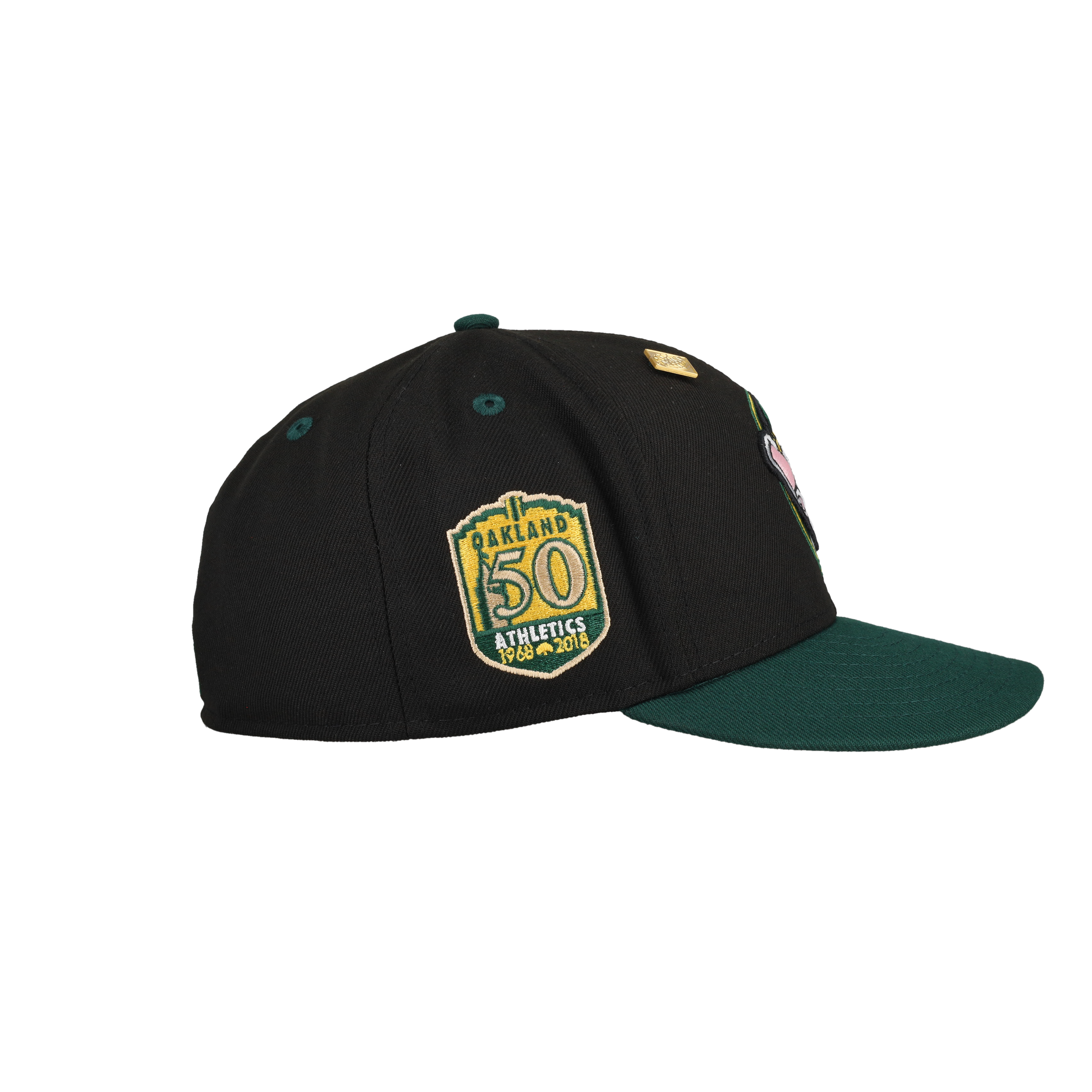 Oakland Athletics Stomper Mascot 50th Anniversary 59Fifty Fitted Hat