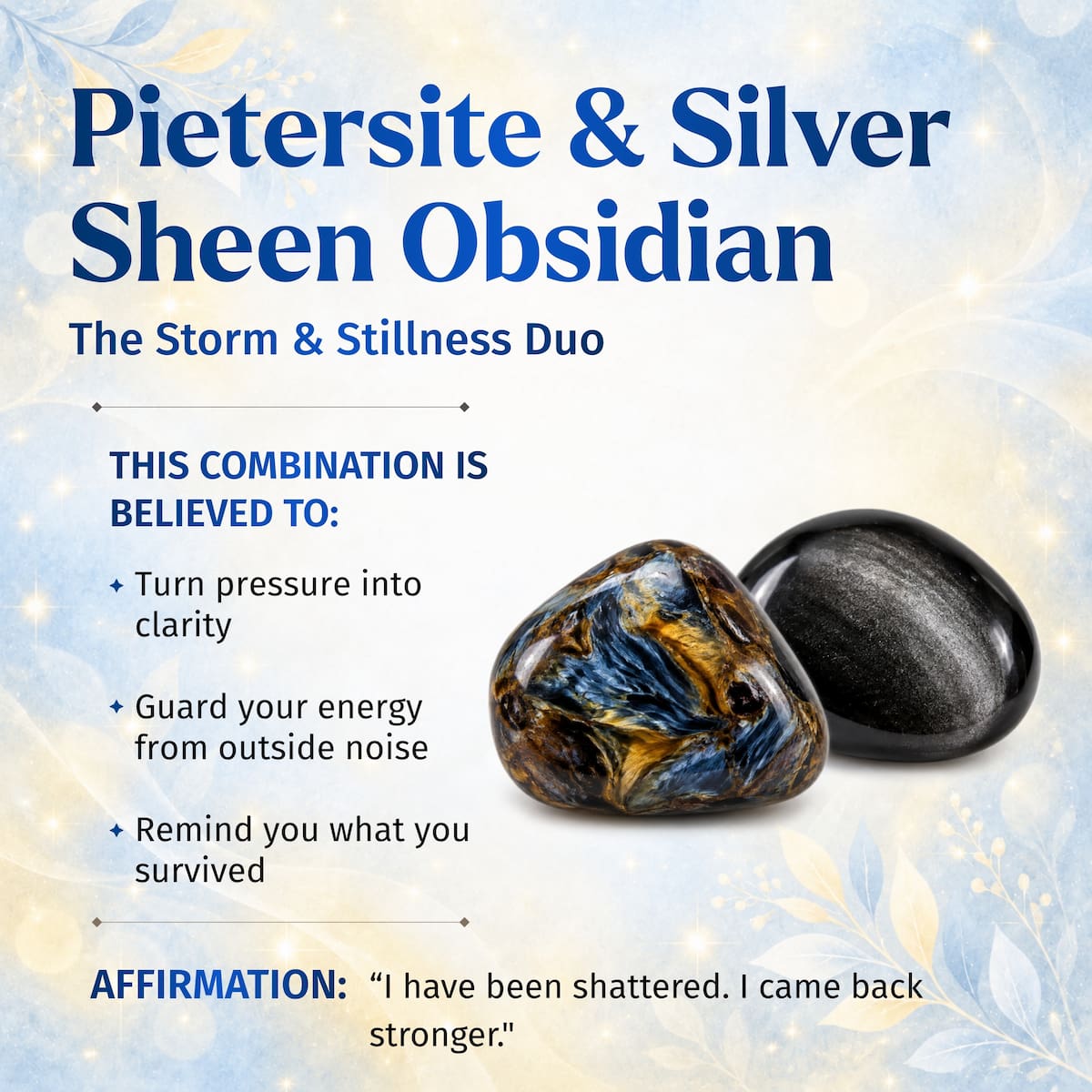 Shattered, Then Whole: Ultra-Rare Namibian Pietersite Bracelet
