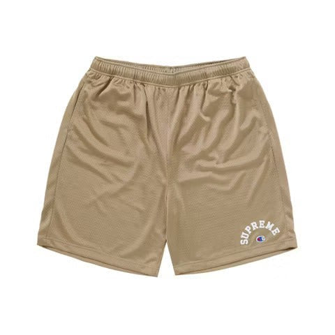 Supreme Champion Mesh Short Tan