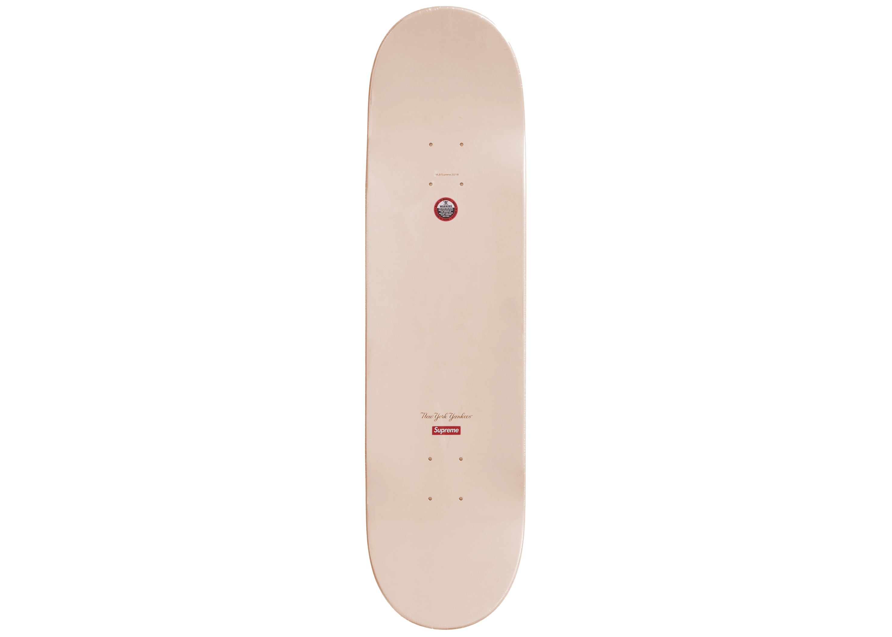 Supreme New York Yankees Airbrush Skateboard Deck Clay
