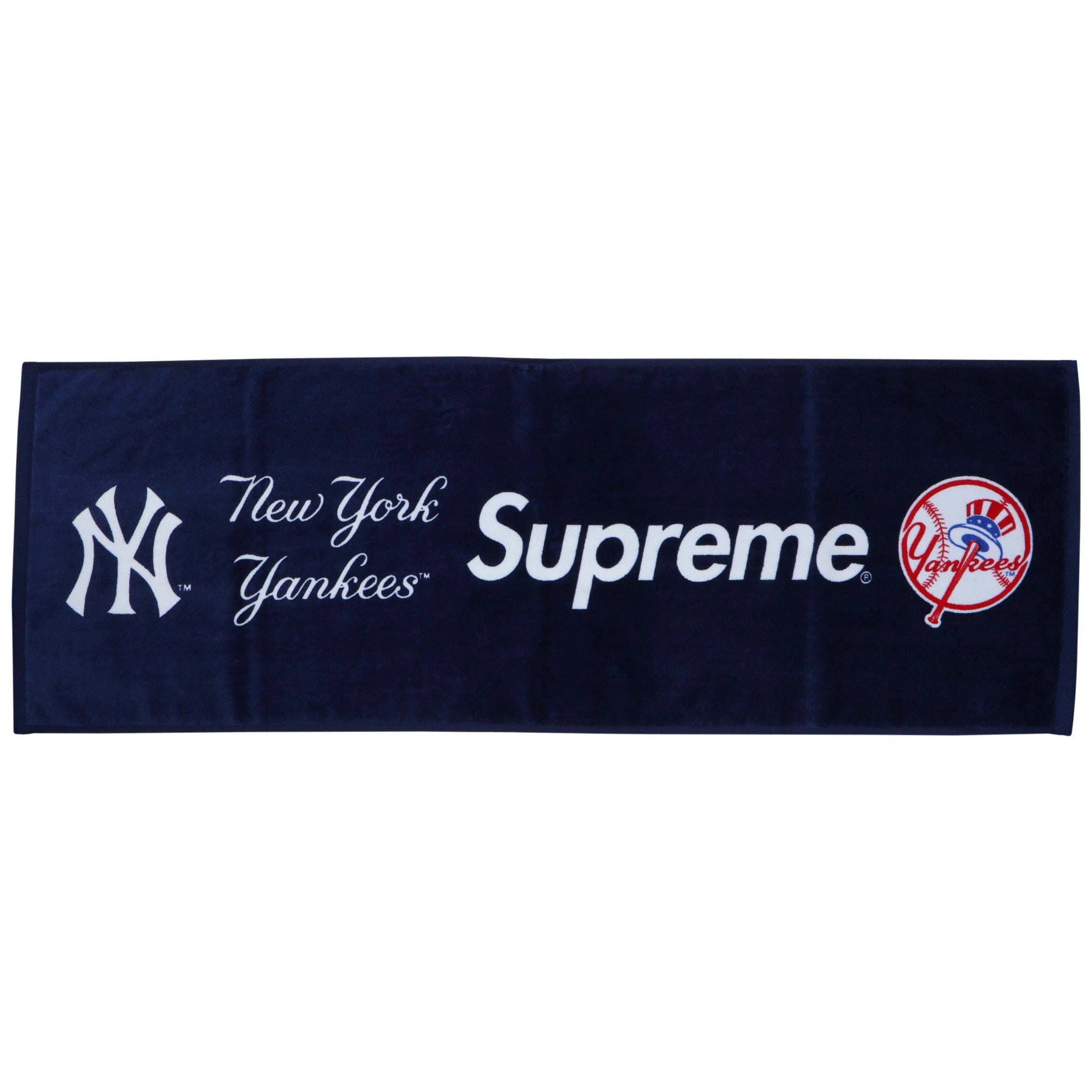 Supreme New York Yankees Hand Towel Navy