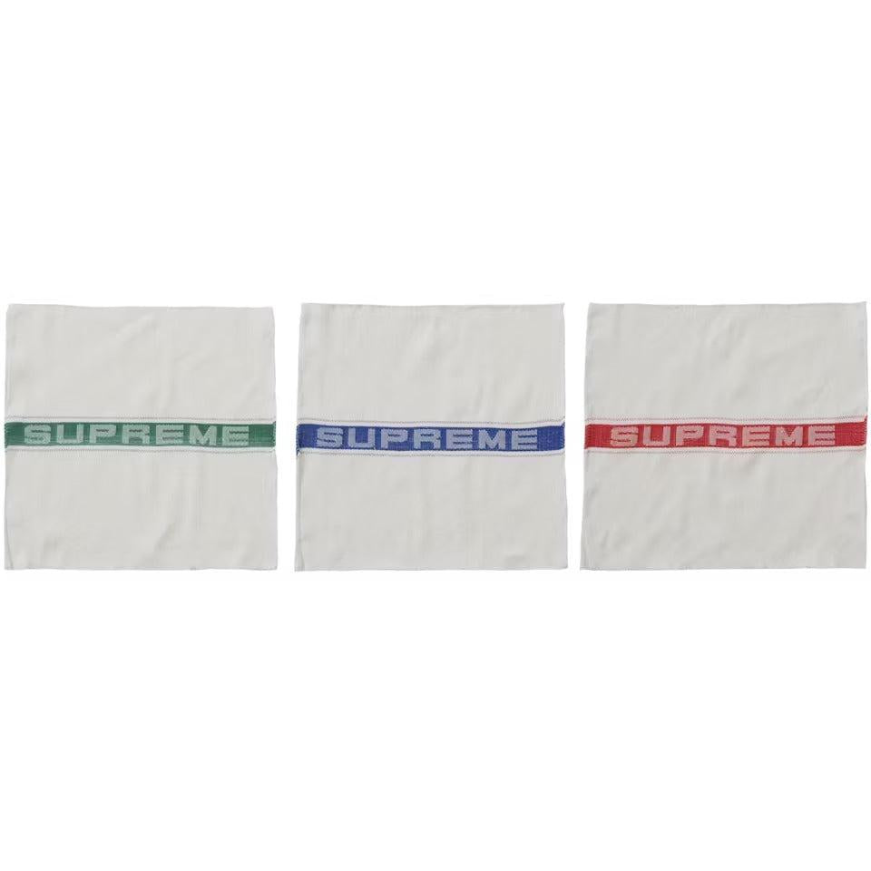 SUPREME Shop Towel (Set of 3) Multicolor