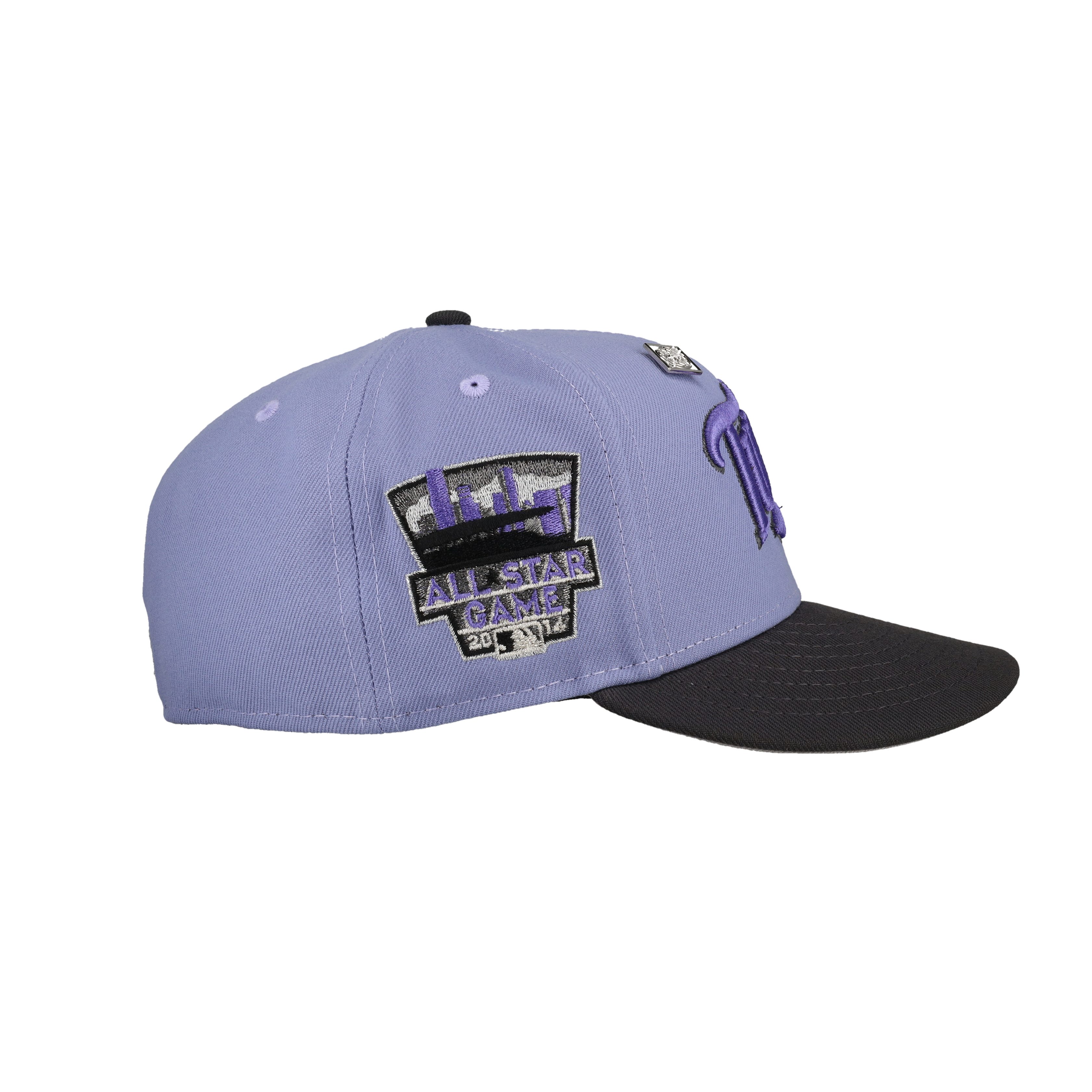 Minnesota Twins Lavender 2014 ASG Metallic 59Fifty Fitted Hat
