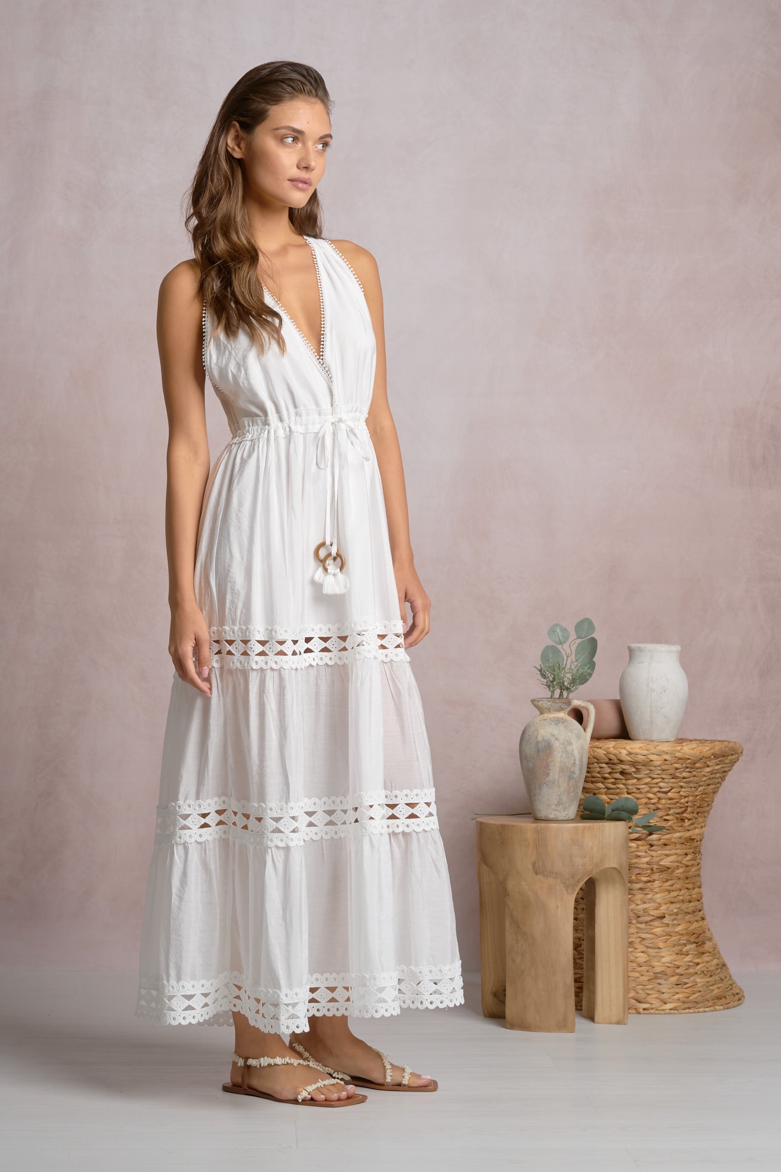Soraya Maxi White