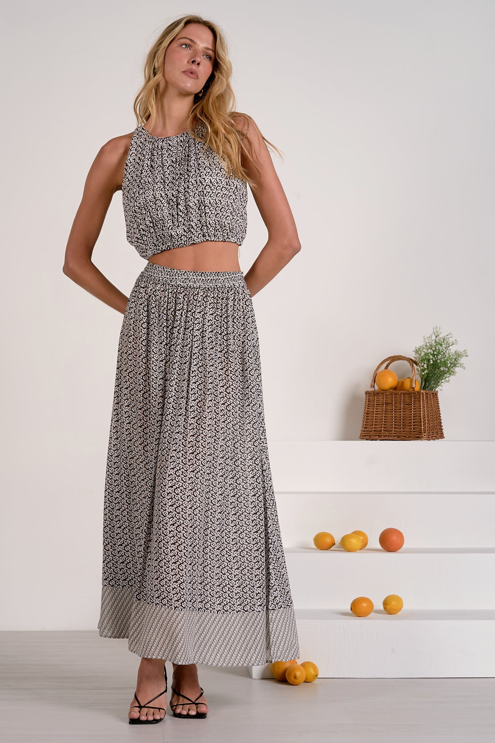Zina Skirt Black Zina