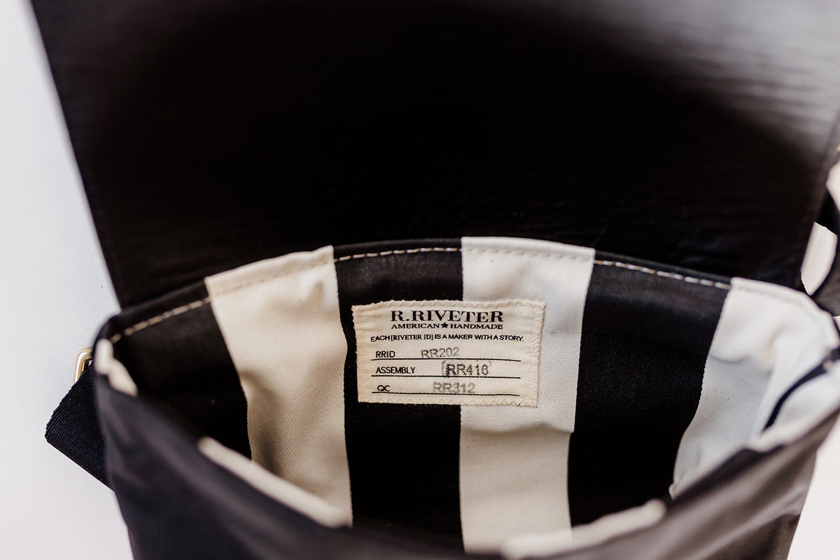 Whittle | Black Nylon + Black Leather