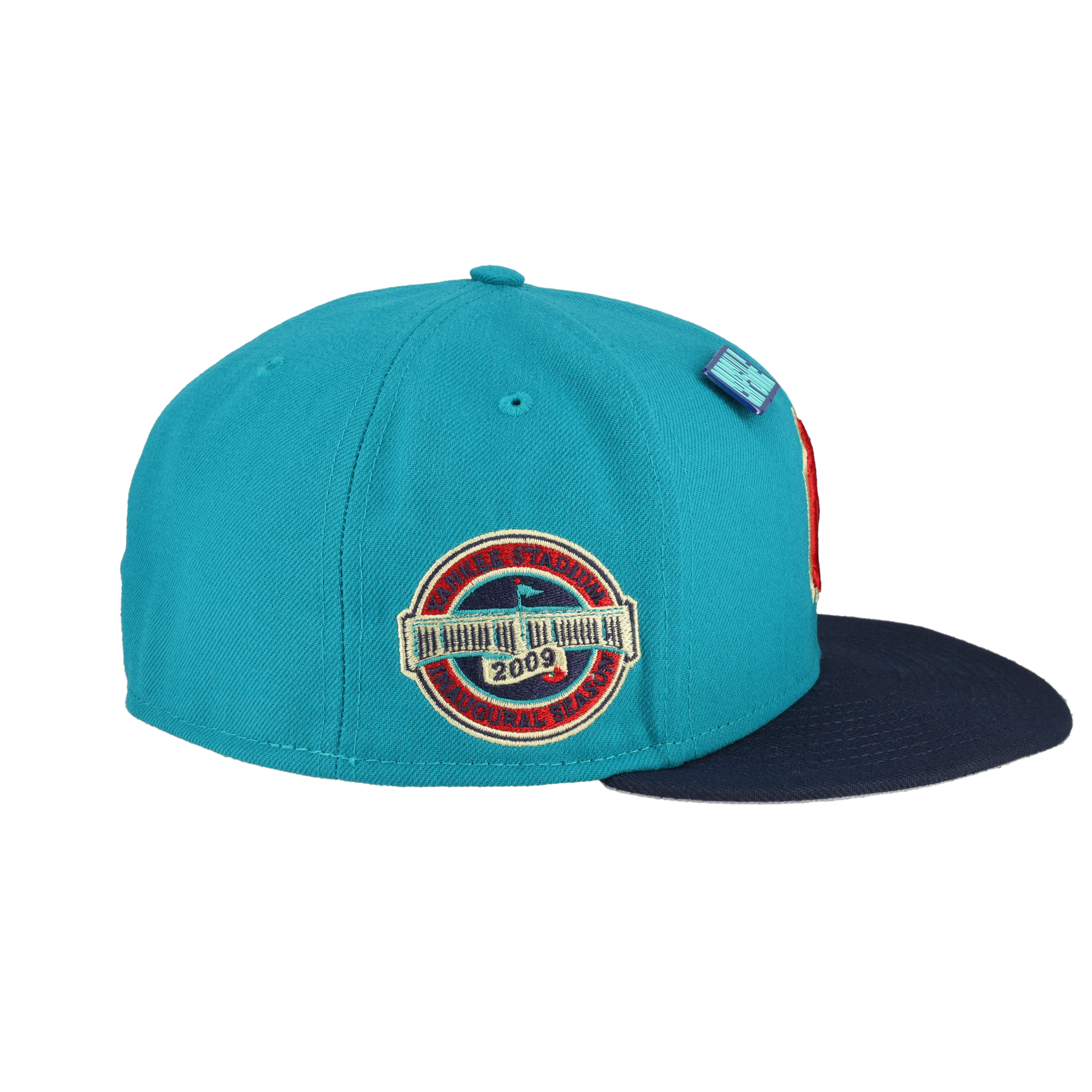 New York Yankees Real Teal Collection 2009 Inaugural Season 59Fifty