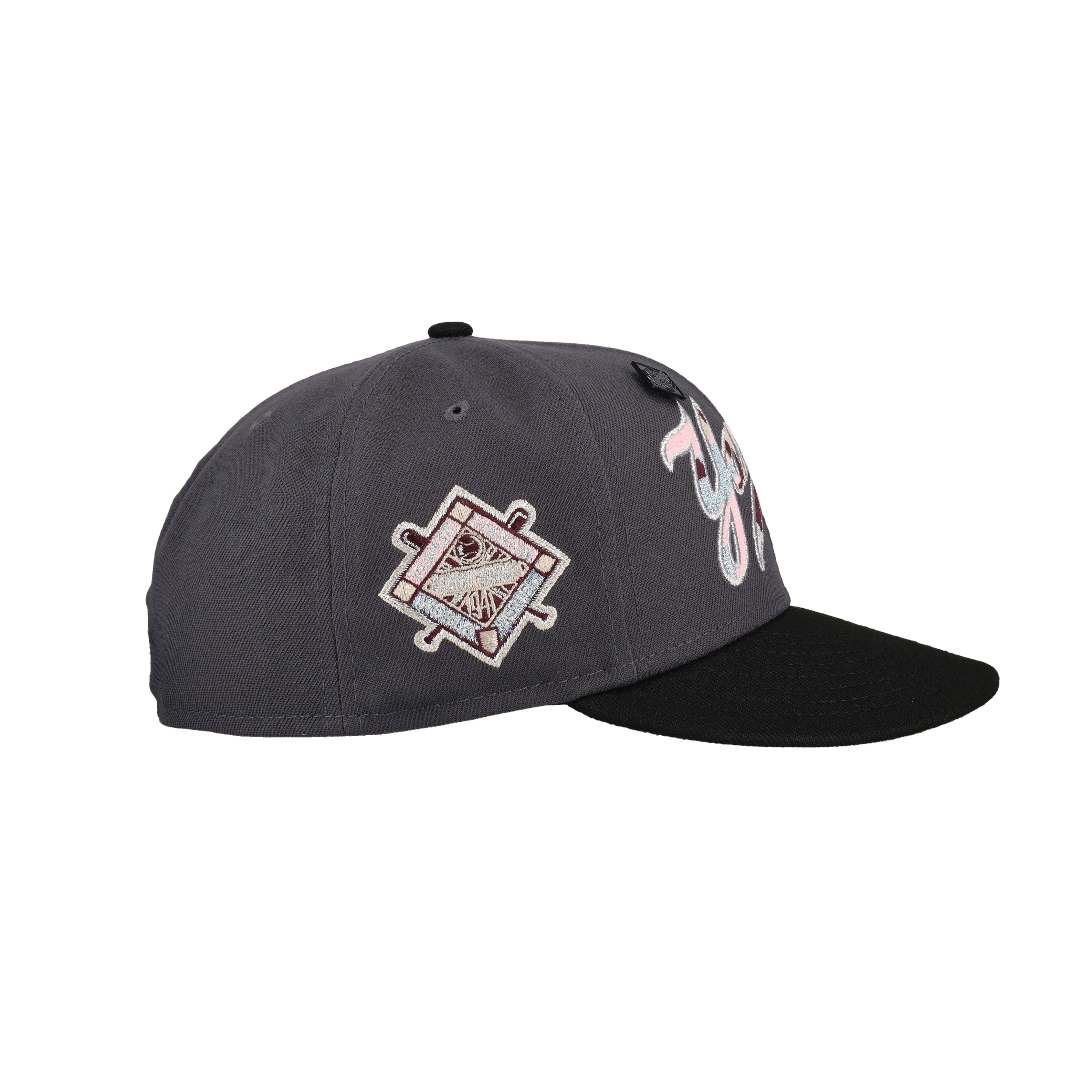 New York Yankees 1941 World Series Graphite Metallic Camo 59Fifty Fitted Hat