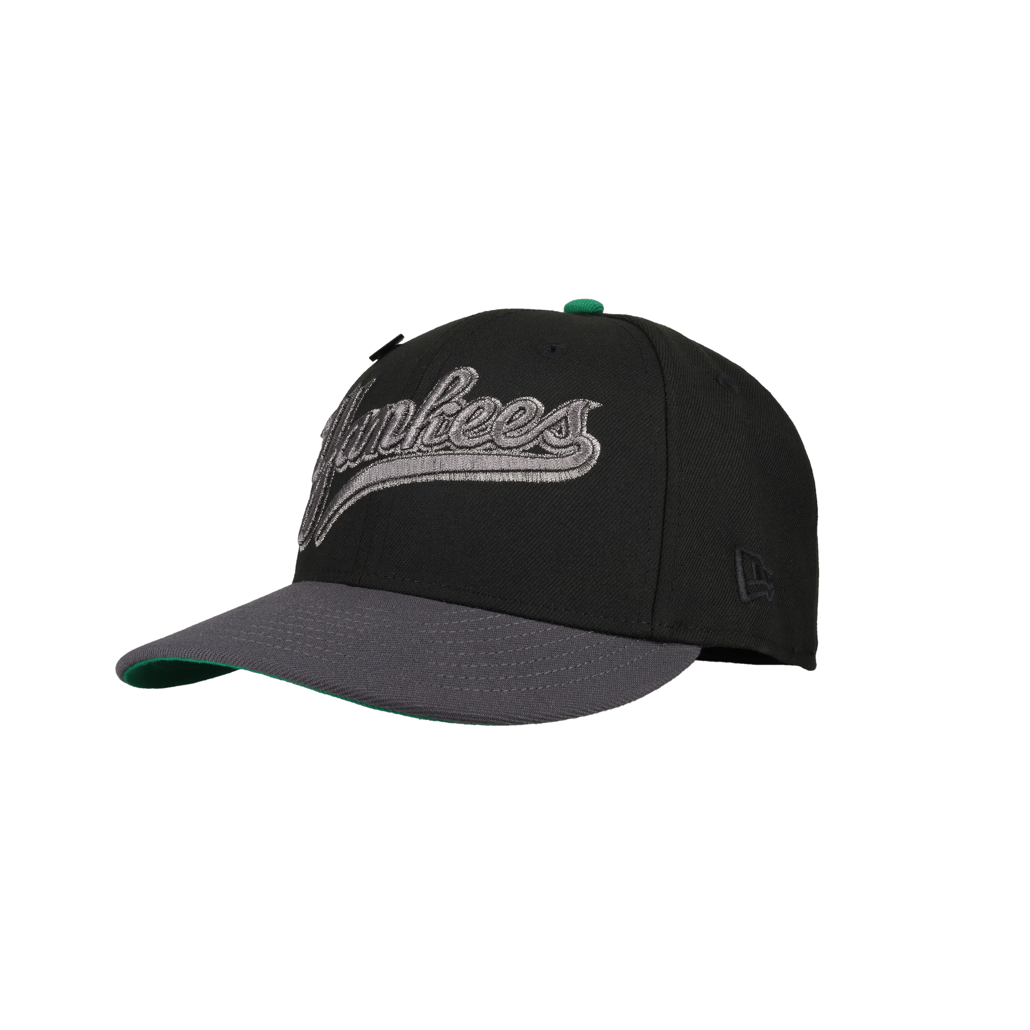 New York Yankees 75th WS Black/Graphite Metallic 59Fifty Fitted Hat
