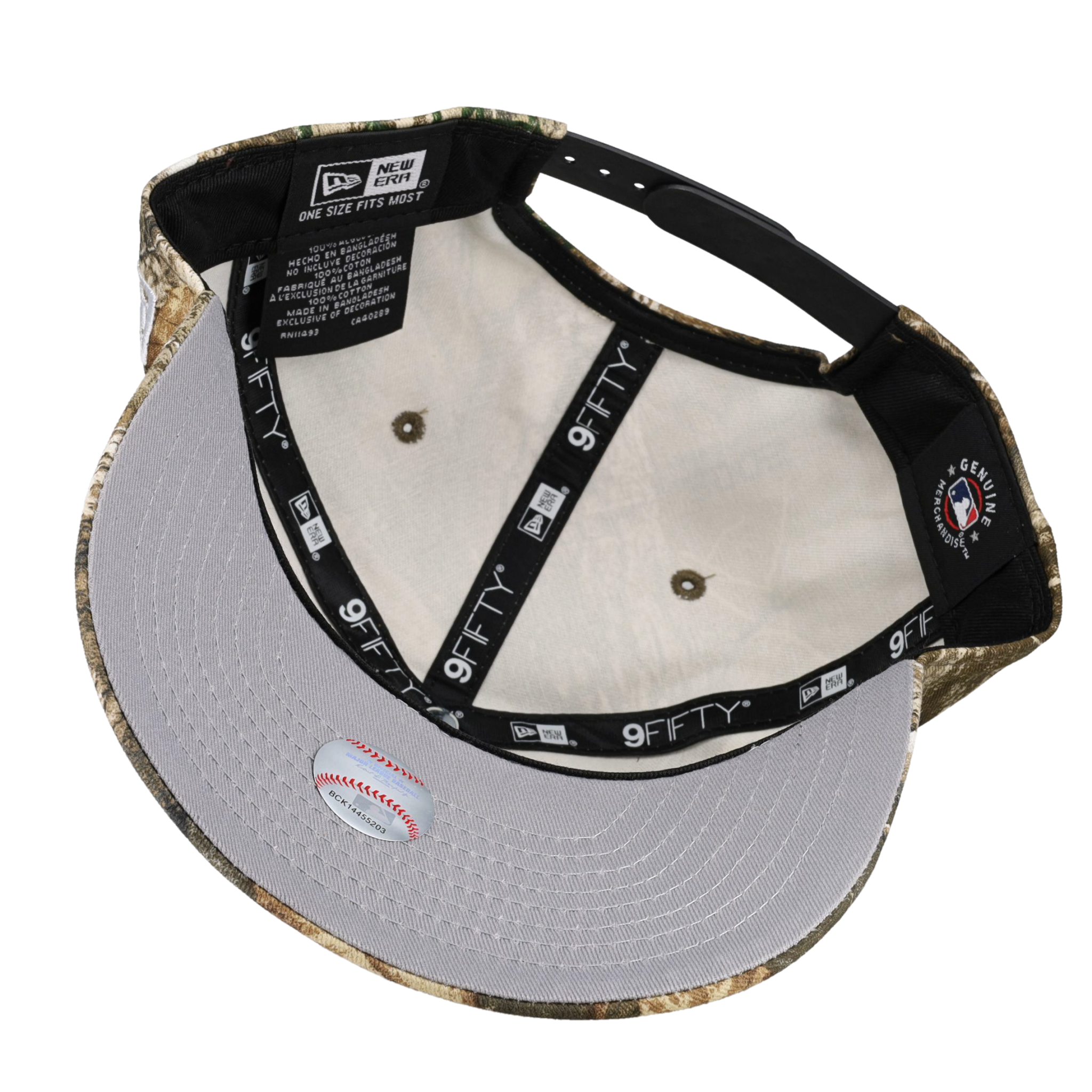New York Yankees New Era 9Fifty A Frame Snapback Hat (Real Tree)