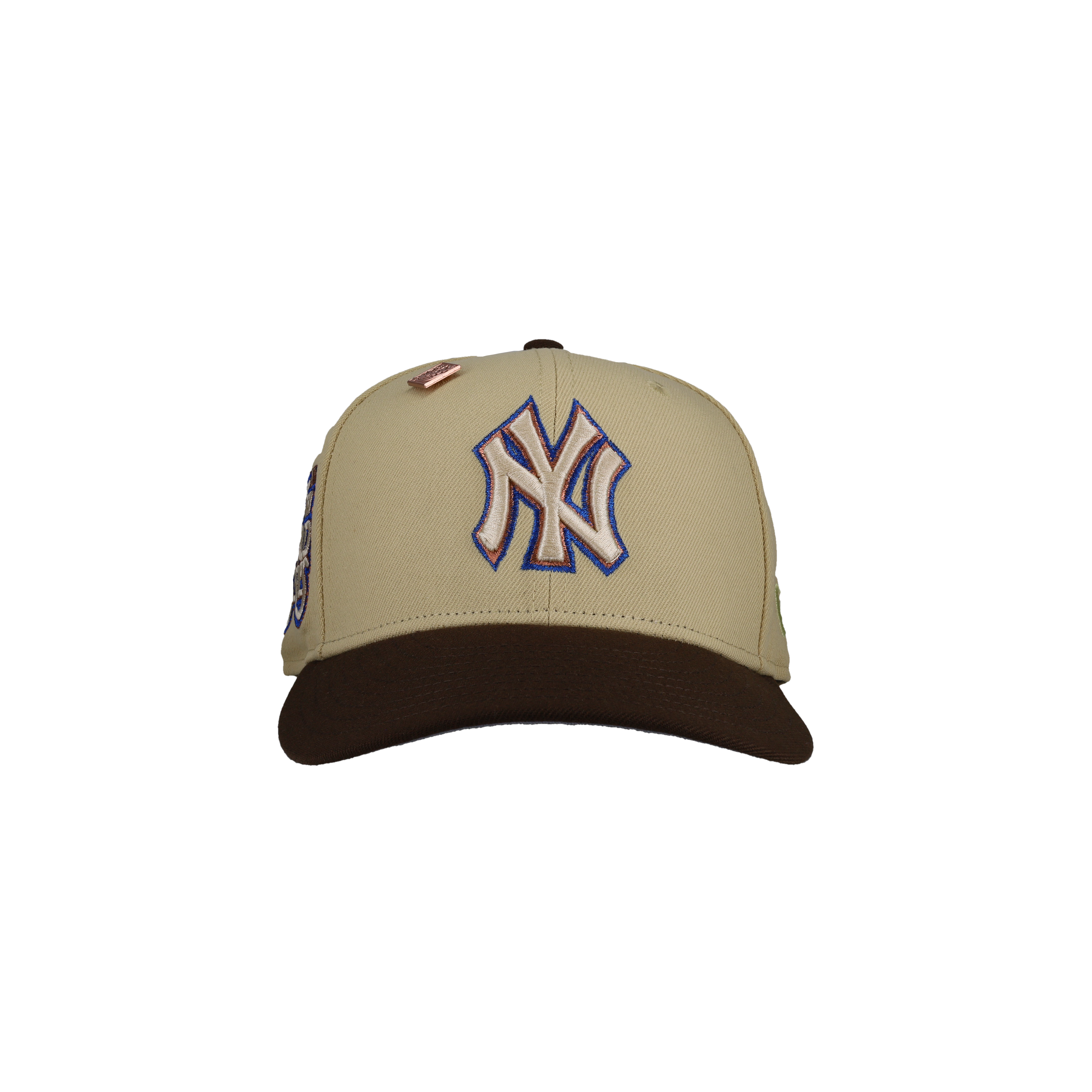 New York Yankees 1975 WS Vegas/Walnut Metallic 59Fifty Fitted Hat