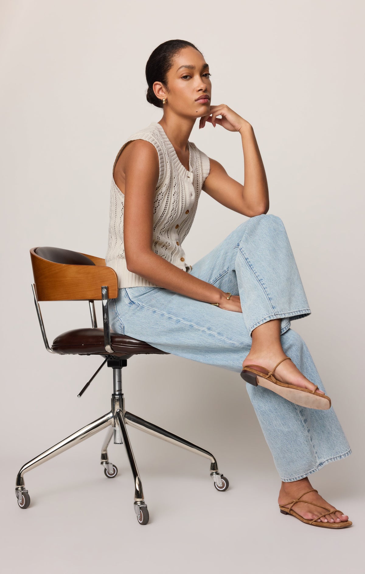Cabot Crochet Vest