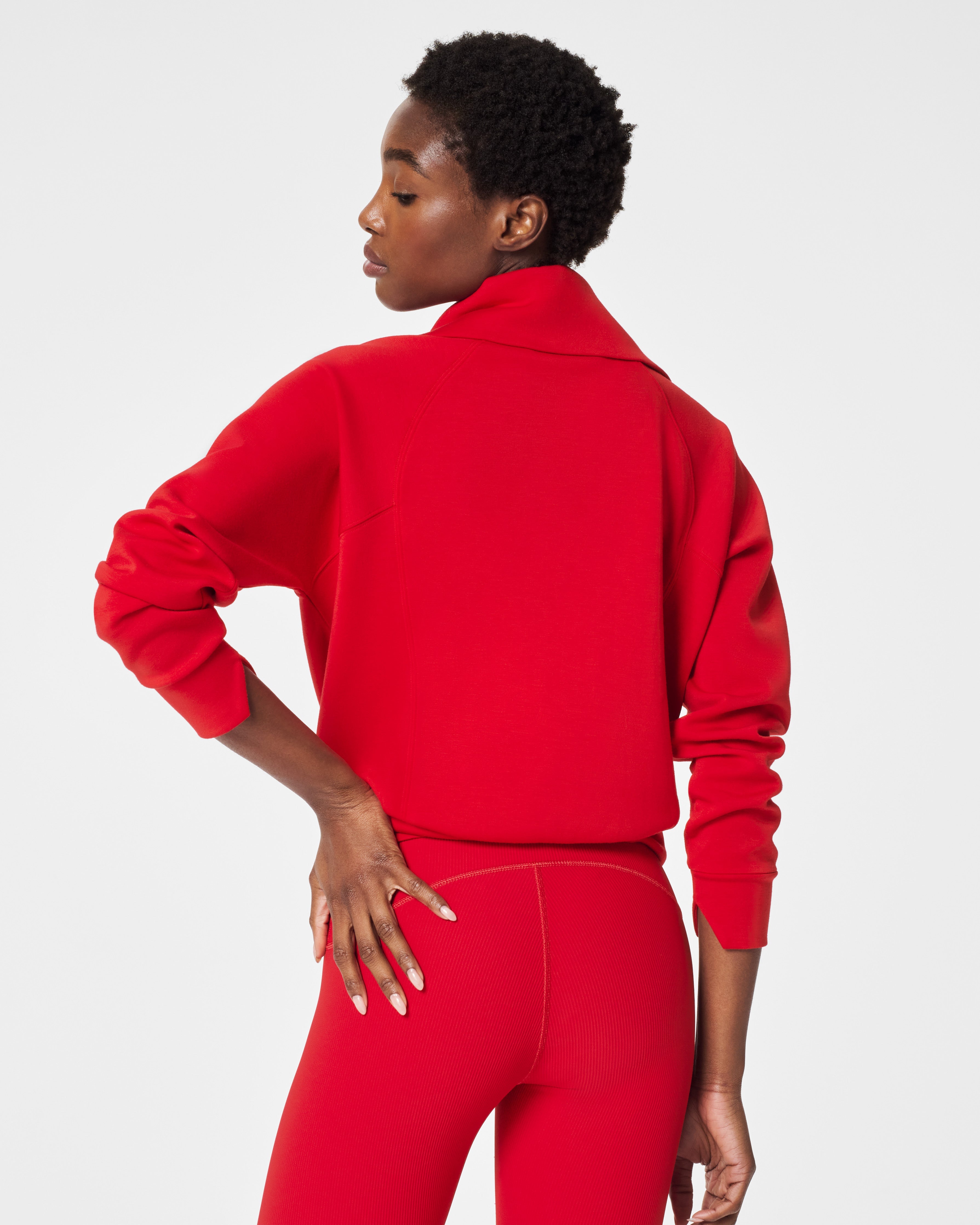 SPANX AirEssentials® Half Zip | SPANX® Red