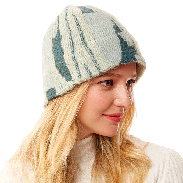Abstract Patterned Soft Fabric Bucket Hat