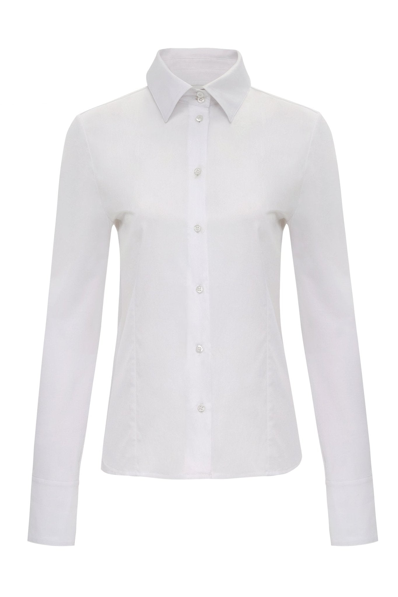 Alida Button Down Poplin Shirt by Anatomie at Shirley Shoppe