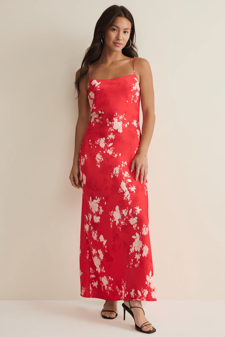 Alyse Darya Floral Maxi Dress by z supply at Shirley Shoppe
