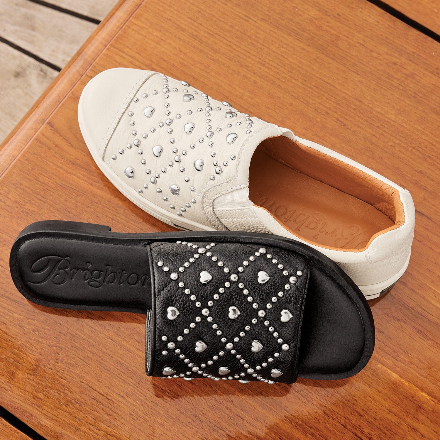 Amada Quilted Slides