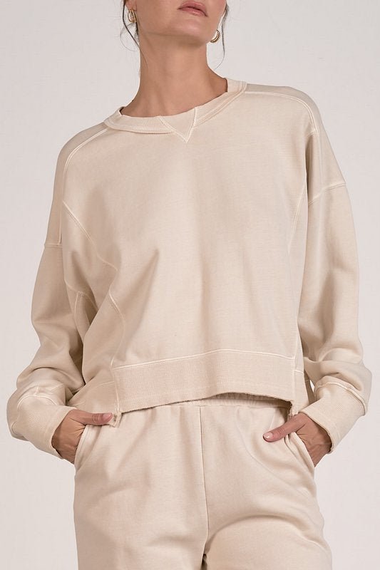 Amara Crewneck by Shop Elan at Shirley Shoppe