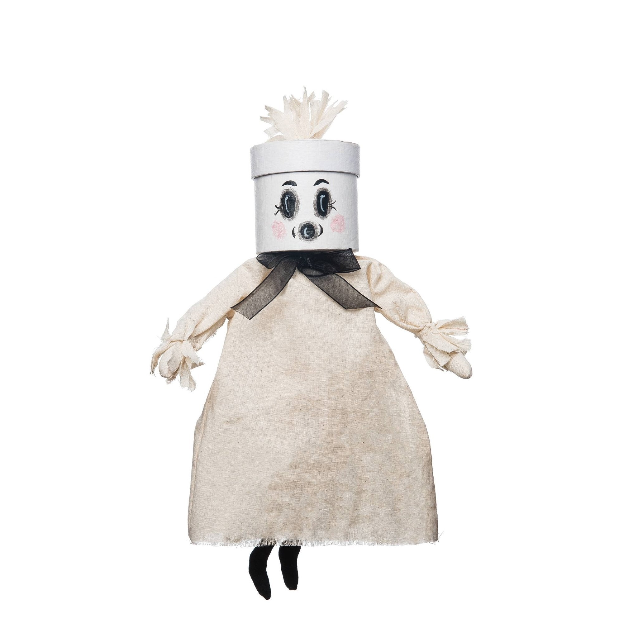 Ambrose Ghost Gathered Traditions Box Head Art Doll by Quirks! at Shirley Shoppe