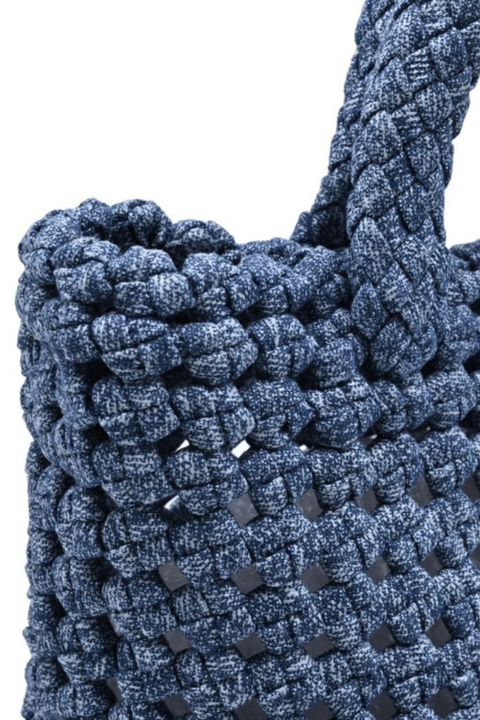 Ambrosia Small Denim Crossbody - denim 2 pc with Strap by Sol and Selene at Shirley Shoppe