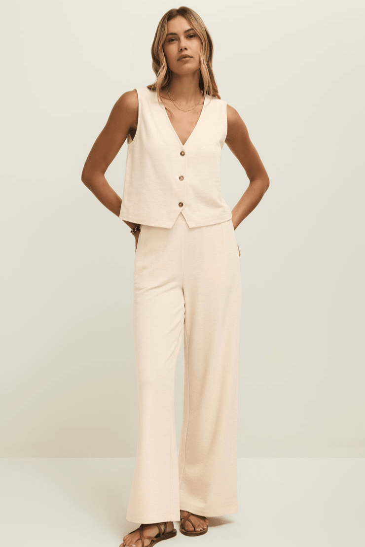 ANDRE WIDE LEG PANT by z supply at Shirley Shoppe