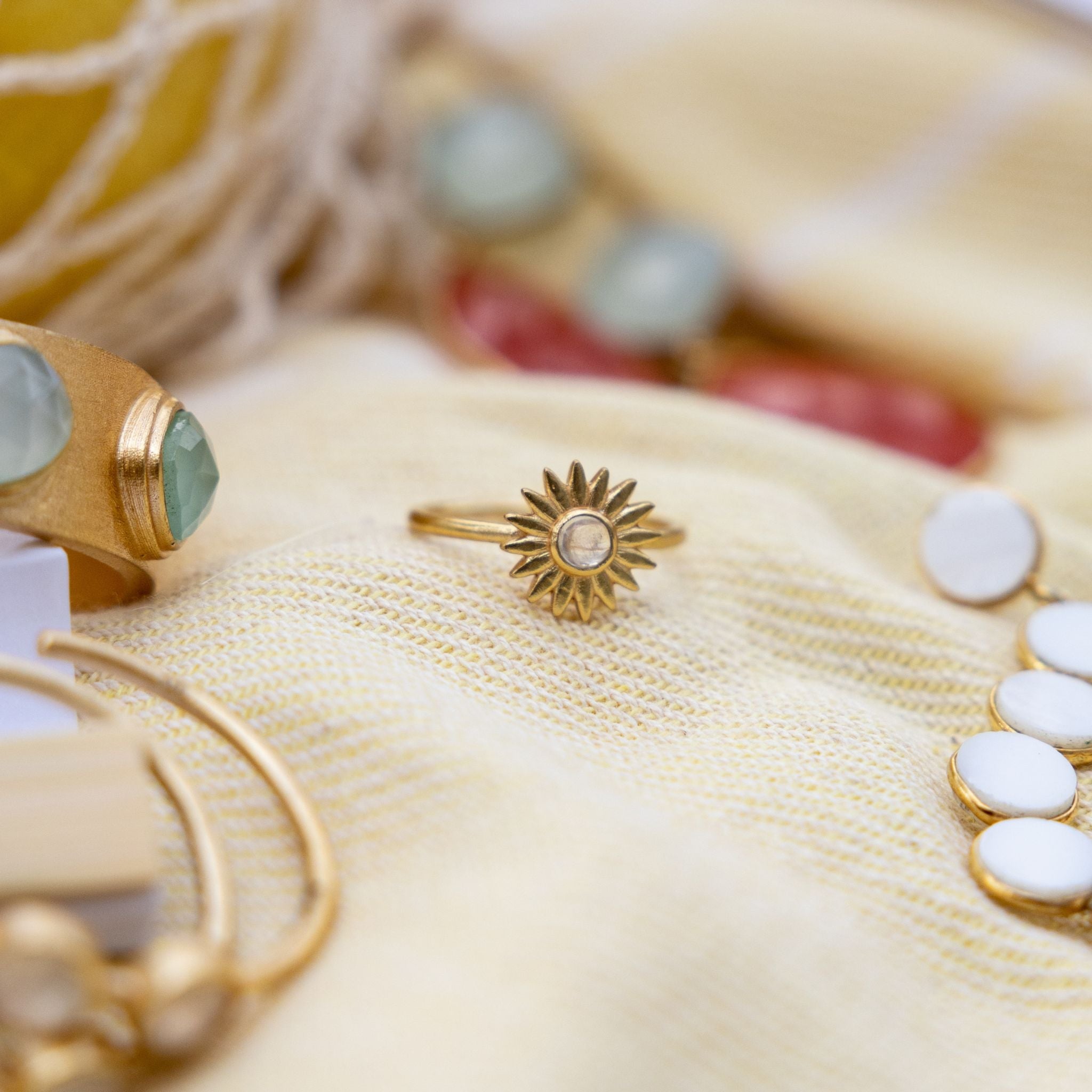 Anemone's Charm Ring by Christina Greene at Shirley Shoppe