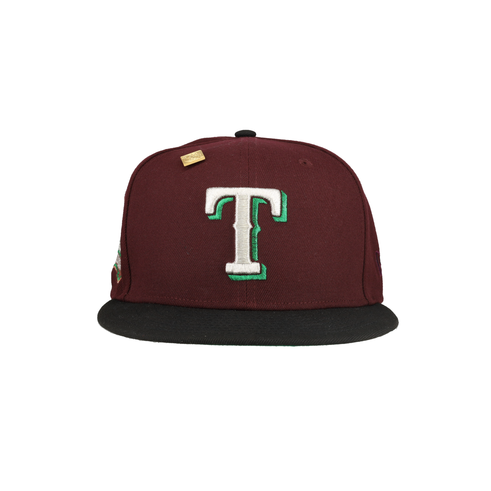 Texas Rangers Final Season Side Patch 59Fifty Fitted Hat
