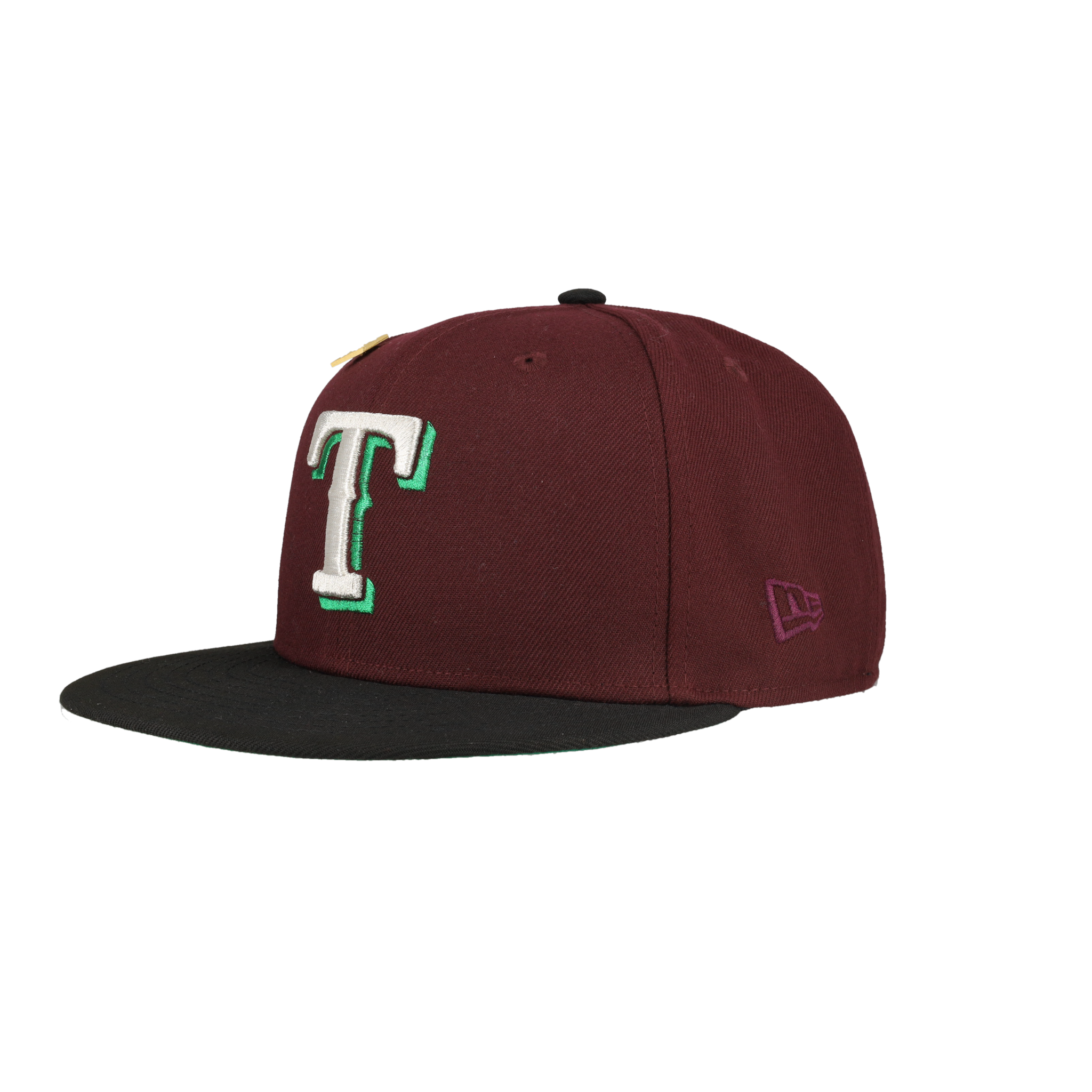 Texas Rangers Final Season Side Patch 59Fifty Fitted Hat