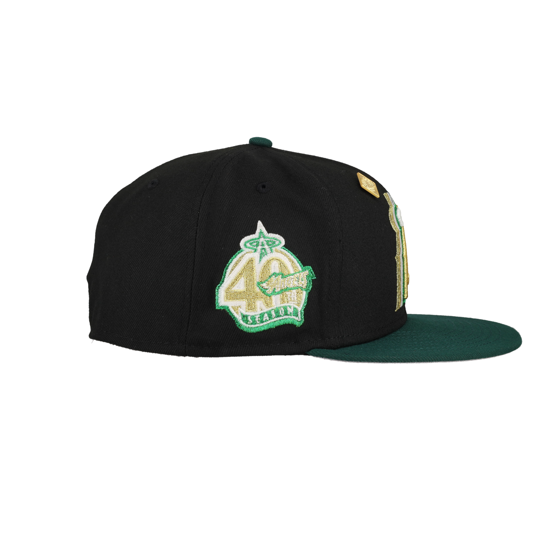 Anaheim Angels 40th Season Side Patch 59Fifty Fitted Hat