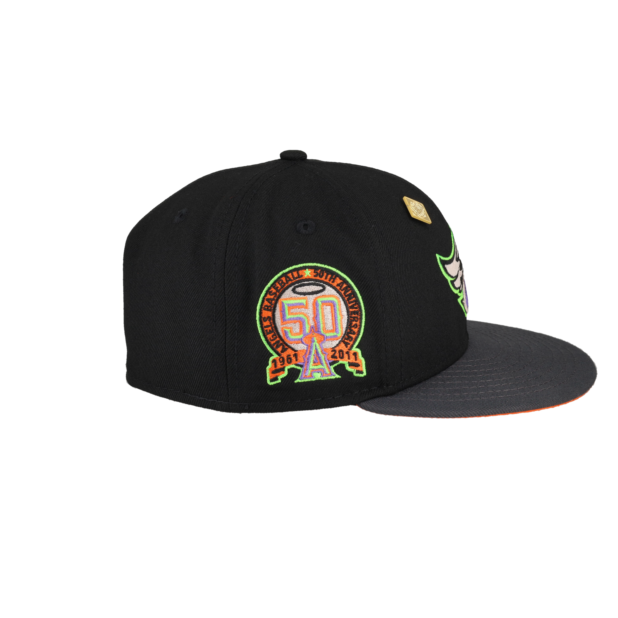 California Angels 50th Anniversary Patch 59Fifty Fitted Hat
