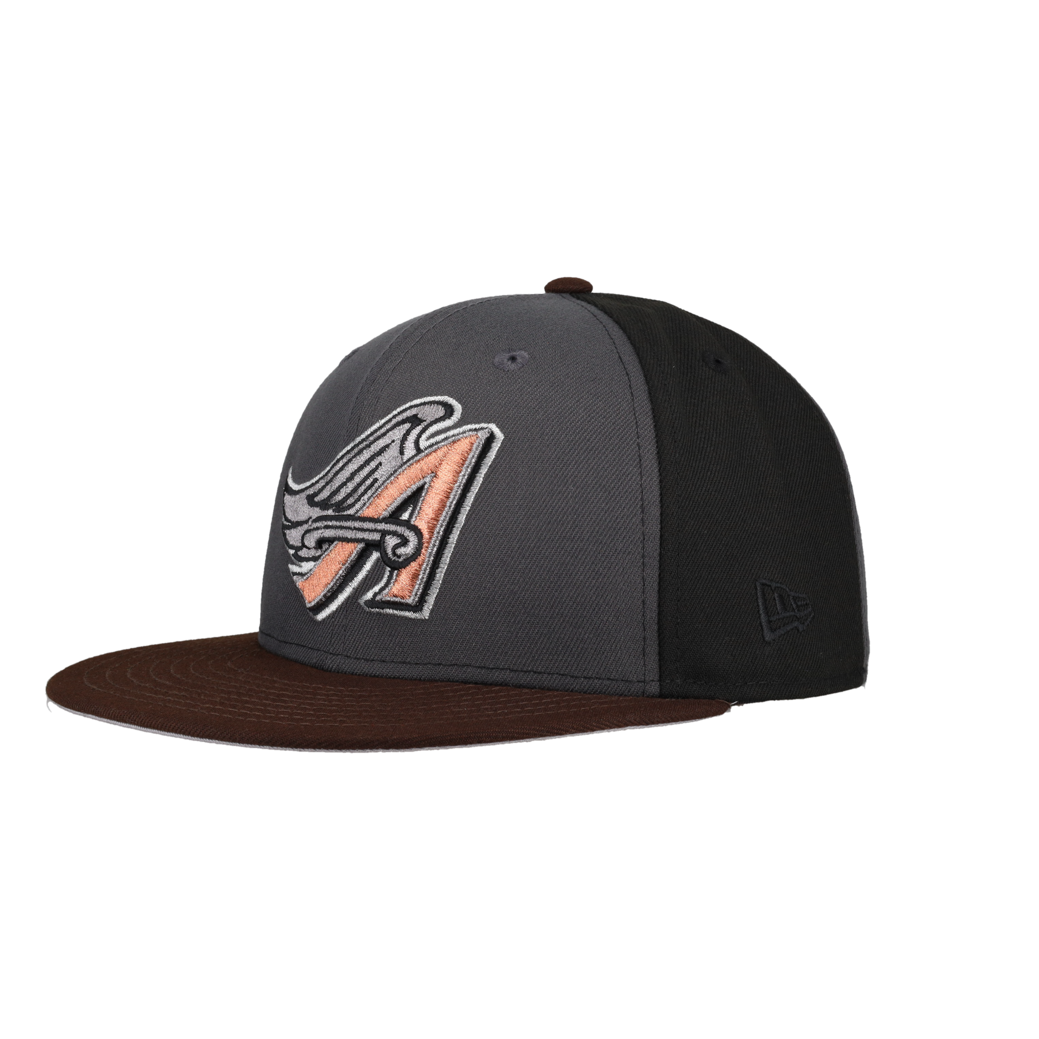 Anaheim Angels 50th Anniversary Patch Pinwheel 59Fifty Fitted Hat