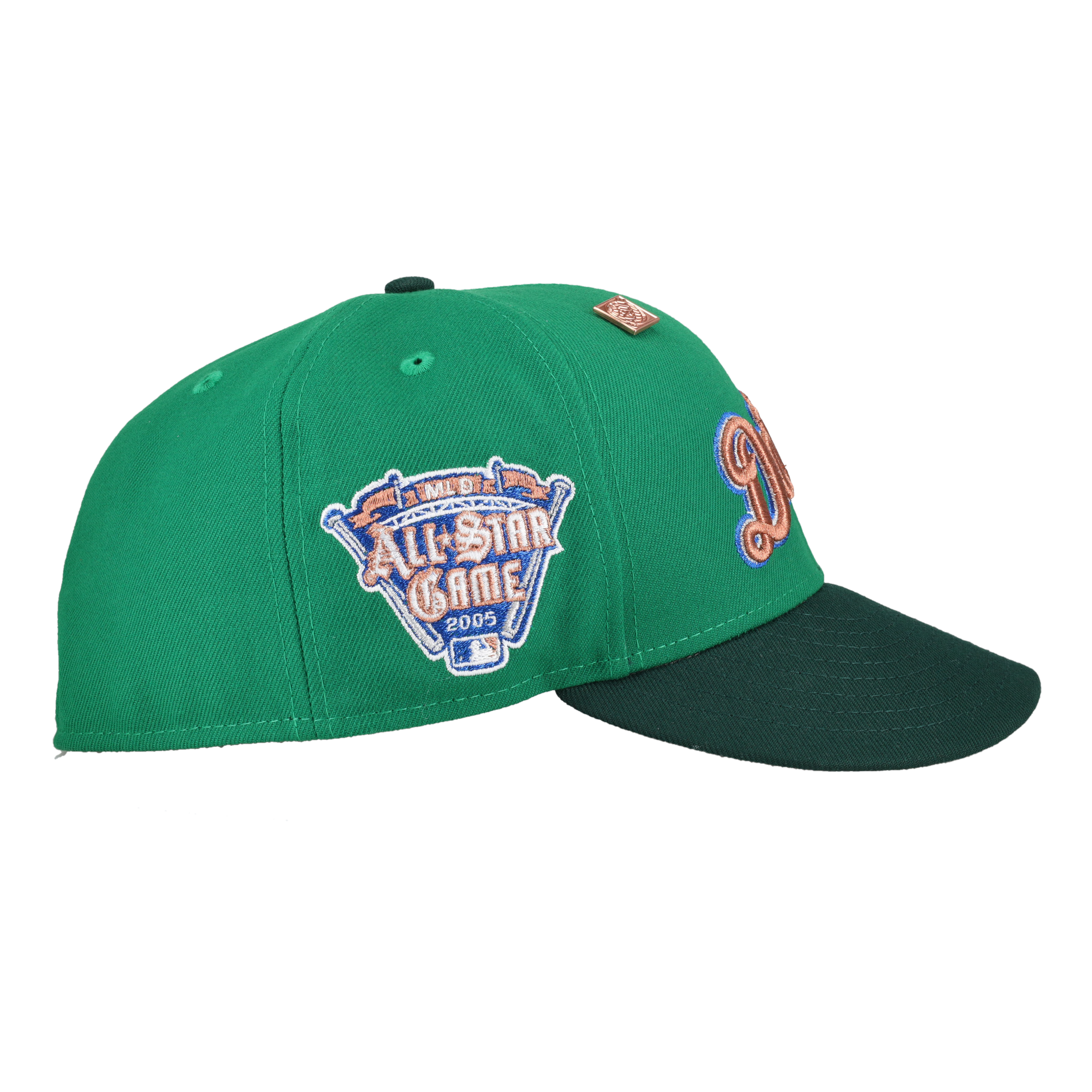 Detroit Tigers Green 2005 All Star Game Patch 59Fifty Fitted Hat