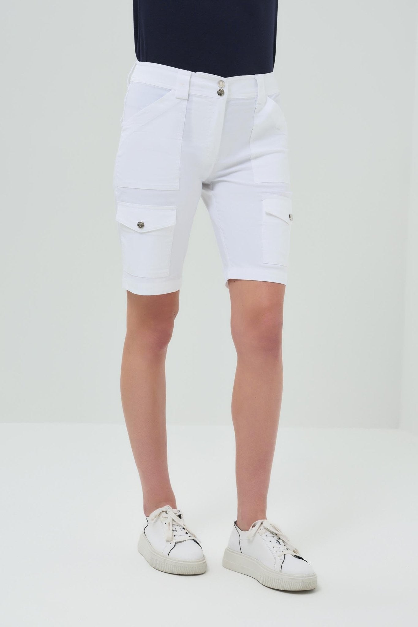 Apiedi Cargo Shorts by Anatomie at Shirley Shoppe