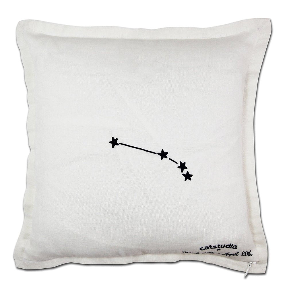 Aries Astrology Hand - Embroidered Pillow by Cat Studio by Quirks! at Shirley Shoppe