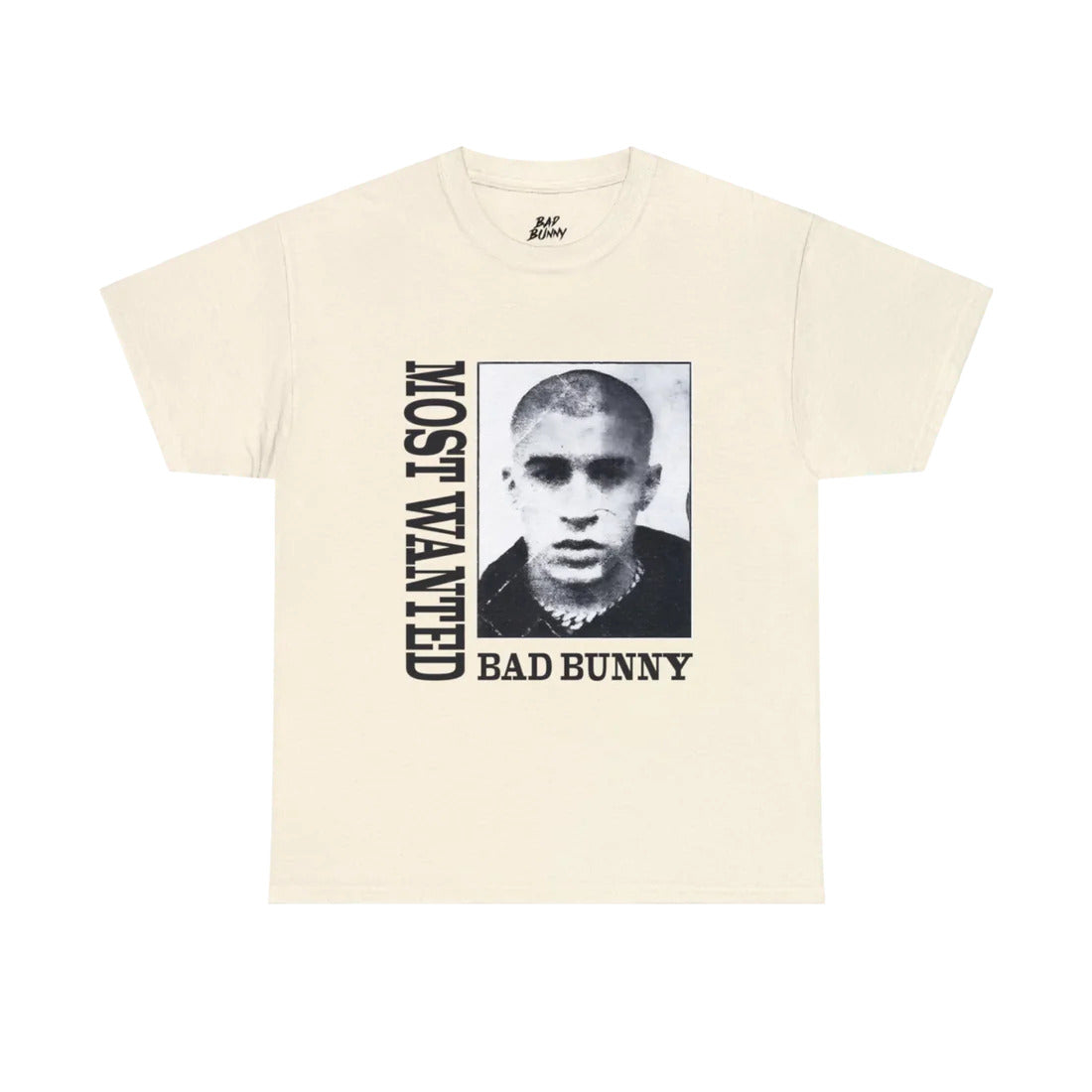 MOST WANTED TOUR - MOST WANTED TOUR DATES NATURAL COTTON TEE