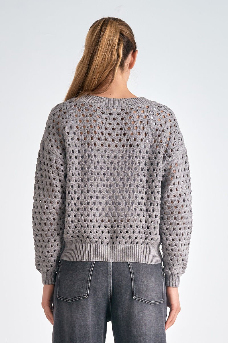 Aster Sweater Cardigan by Elan at Shirley Shoppe