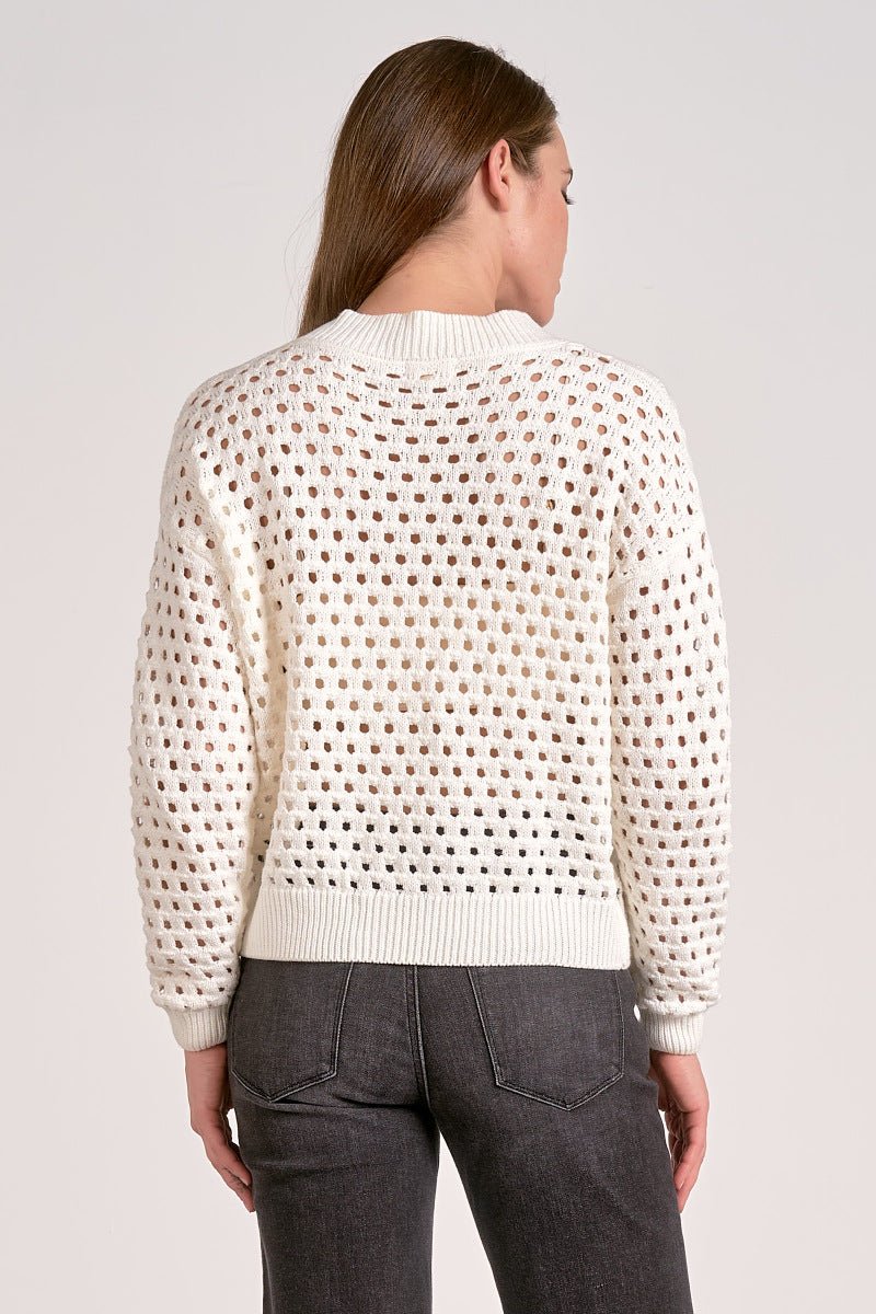 Aster Sweater Cardigan by Elan at Shirley Shoppe