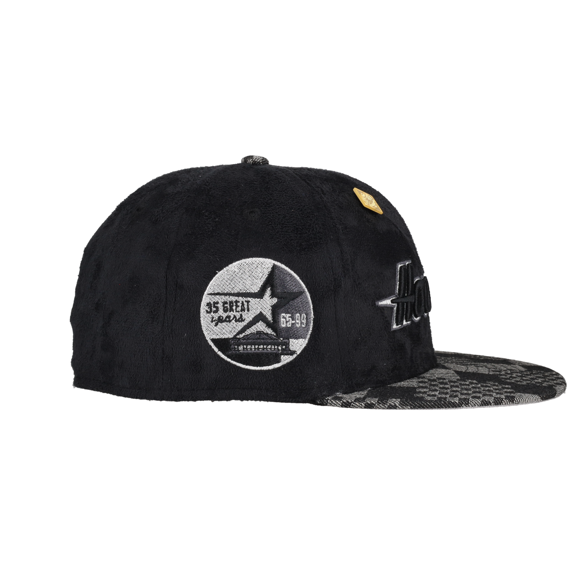 Houston Astros Suede 35 Great Years Patch 59Ffity Fitted Hat