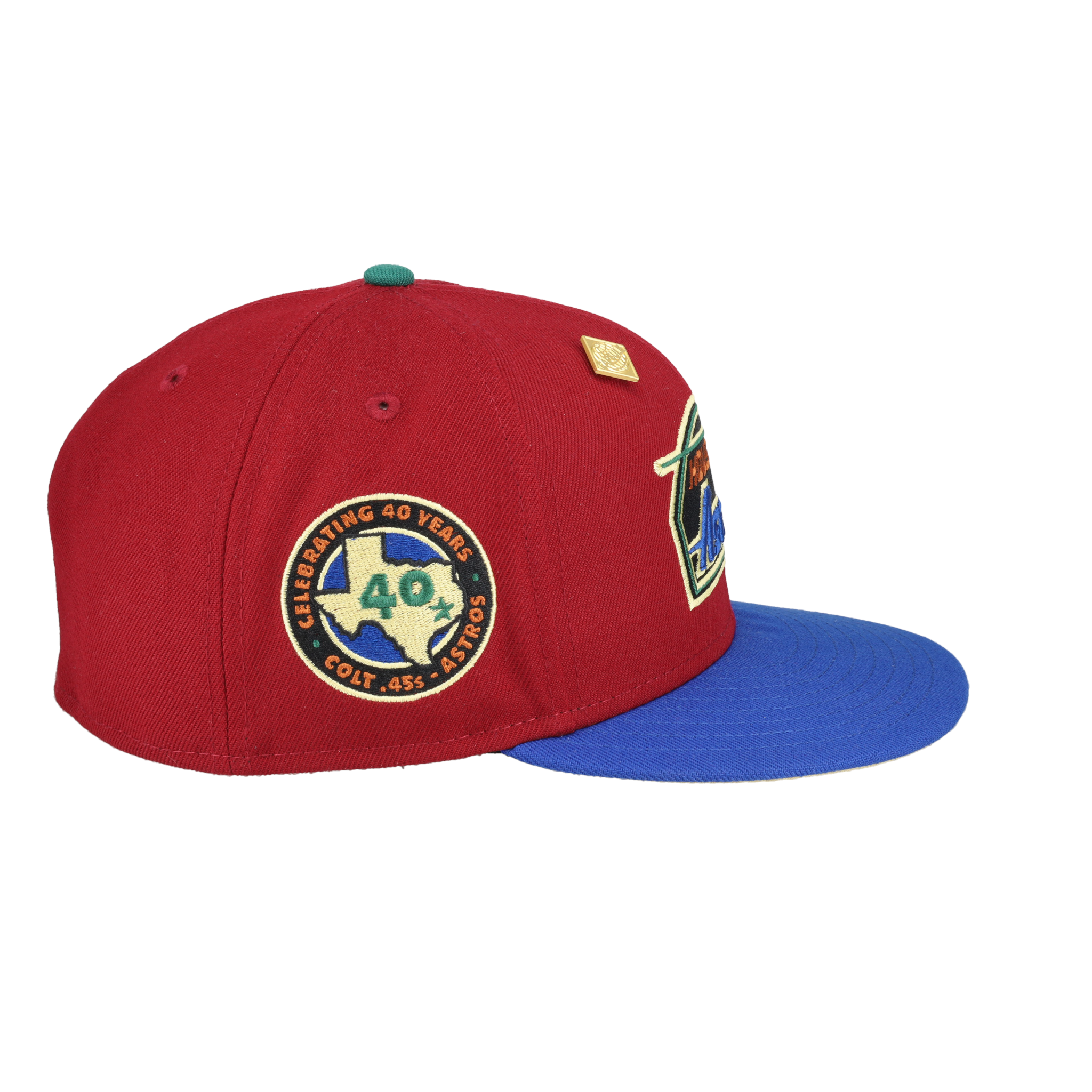 Houston Astros Celebrating 40 Years Patch 59fifty Fitted Hat