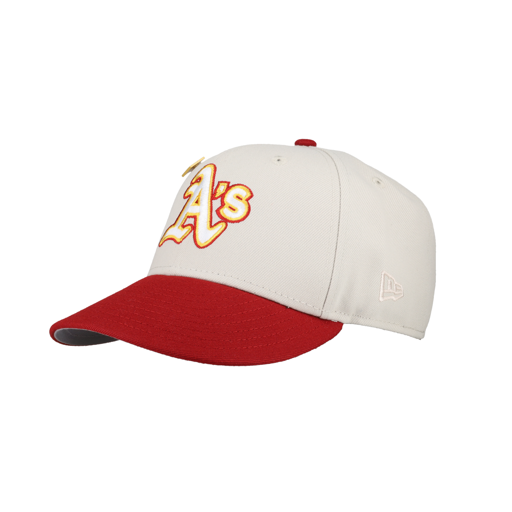Oakland Athletics April 4th Collection 50th Anniversary Patch Fitted Hat