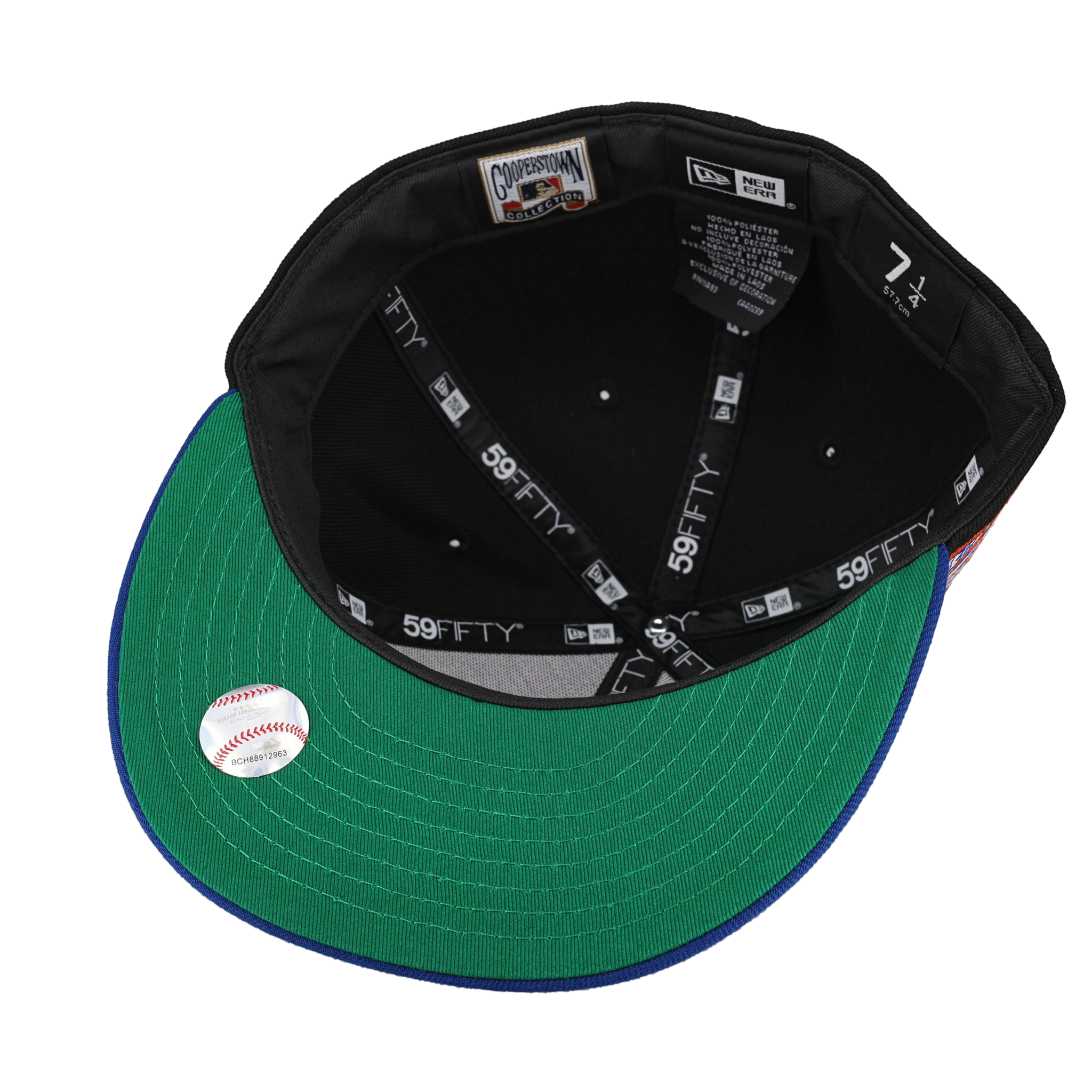 New York Mets 25th Anniversary Side Patch New Era 59Fifty Fitted Hat