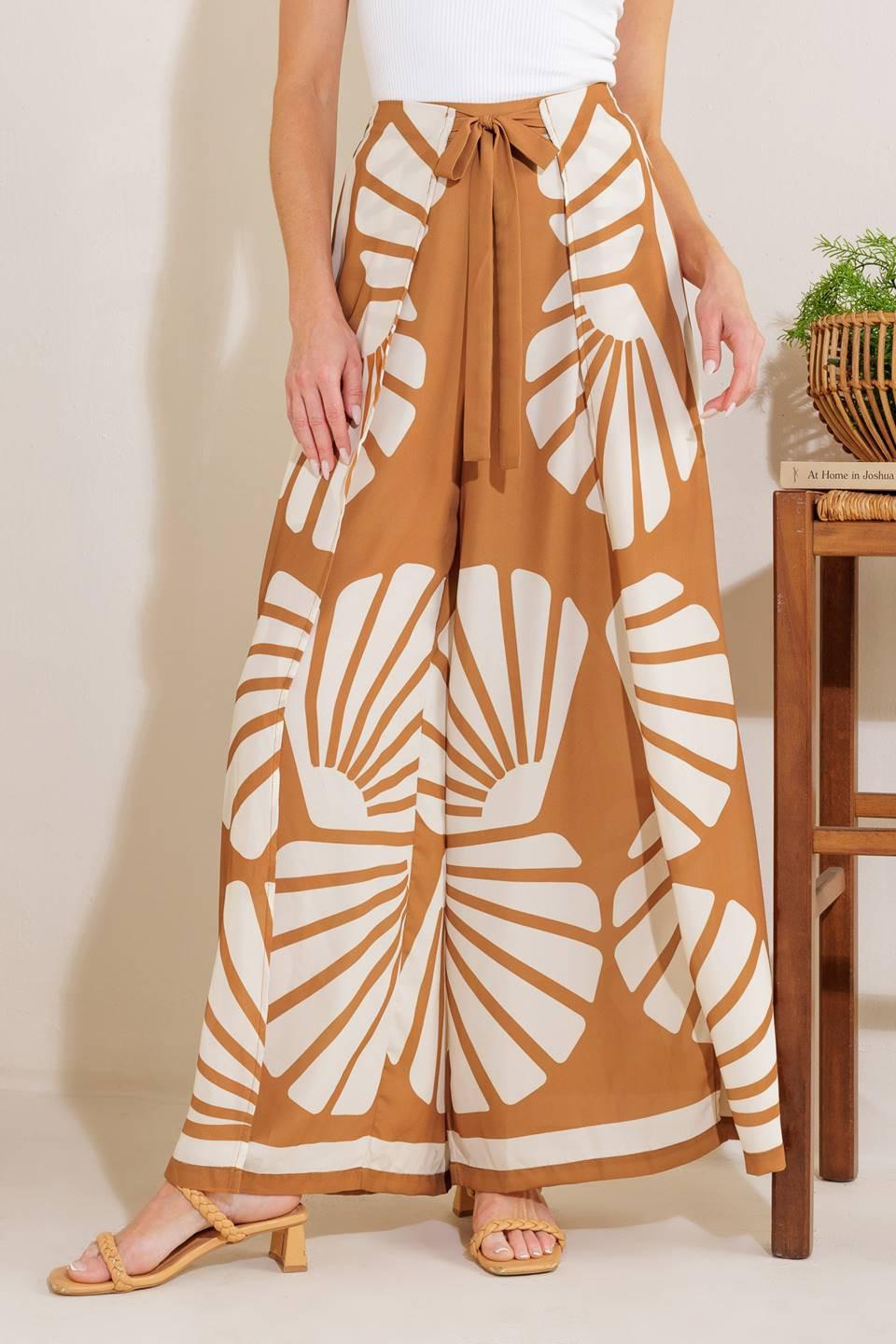 AWAITING LOVE WOVEN KIMONO COVER UP AND PANT SET by Flying Tomato at Shirley Shoppe