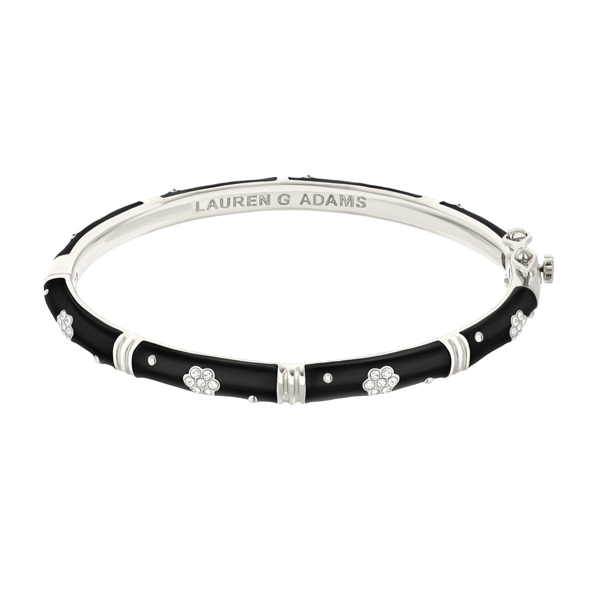 Daisy Love Bangle — Pavé Flower