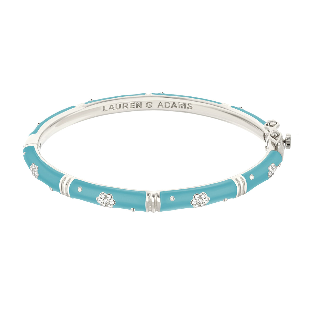 Daisy Love Bangle — Pavé Flower