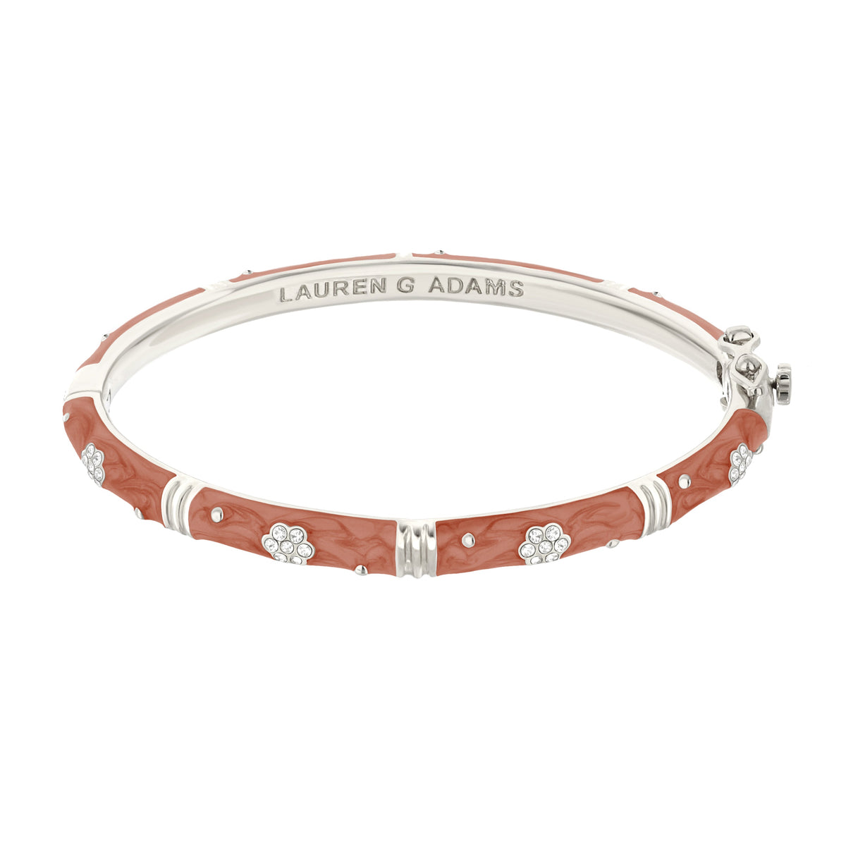 Daisy Love Bangle — Pavé Flower