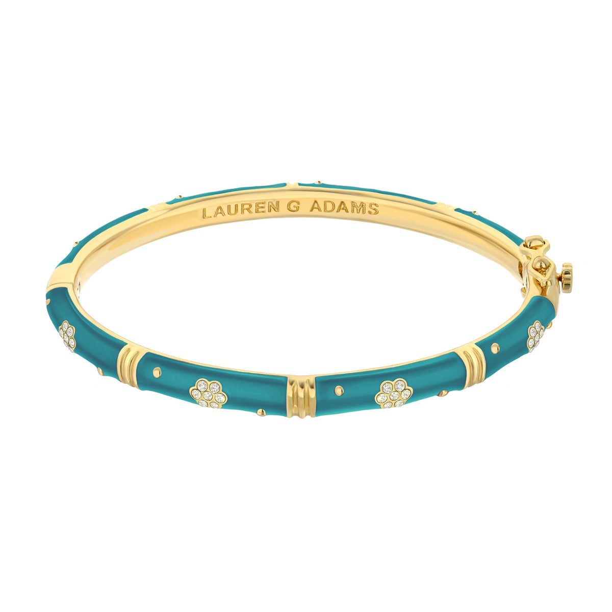 Daisy Love Bangle — Pavé Flower